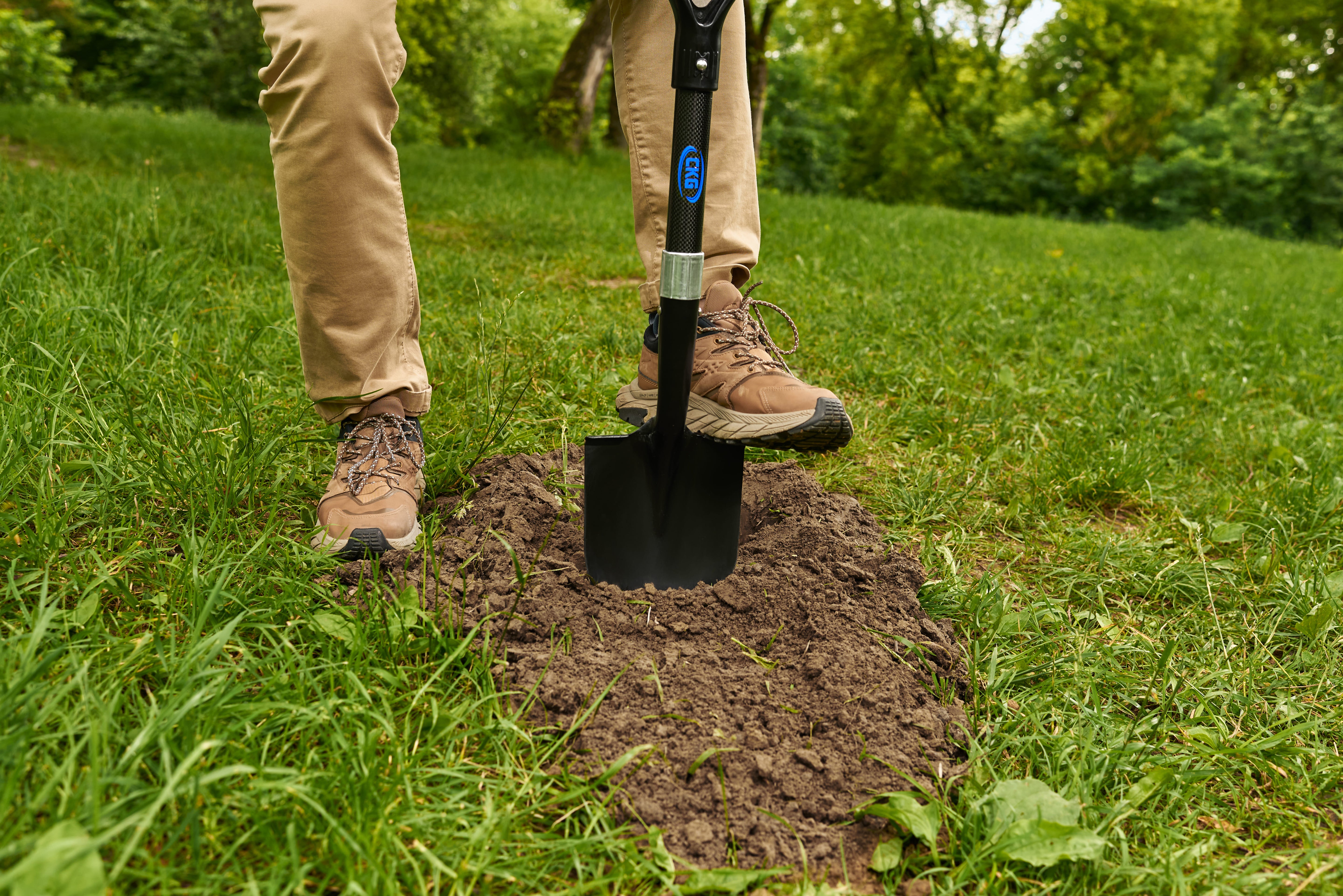 CKG Carbon Fiber Travel Shovel