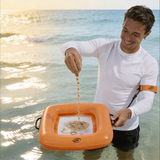 Floating Inflatable Sand Sifter, Orange