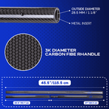 CKG Carbon Fiber Travel Handle