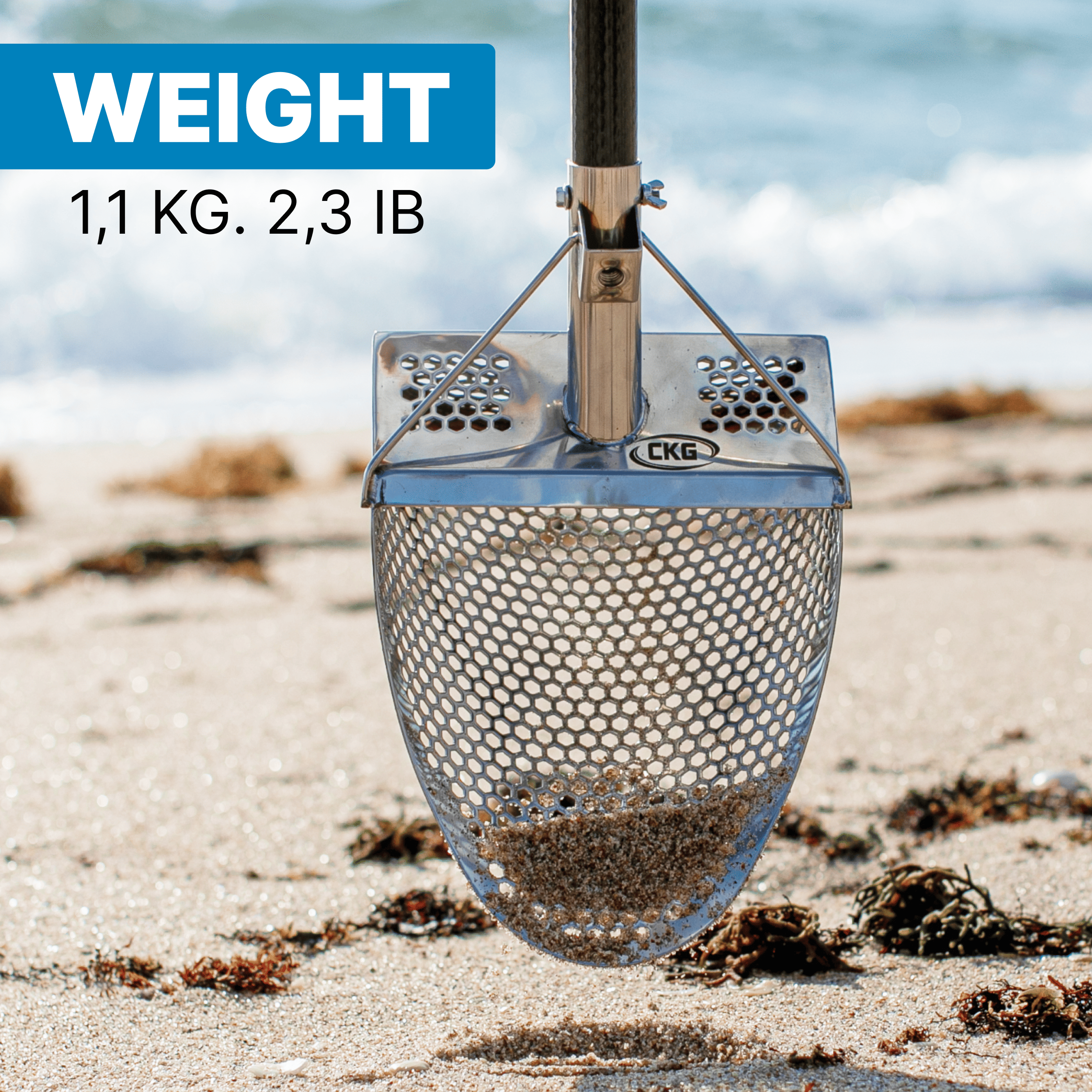 CKG 11x8 Sand Scoop