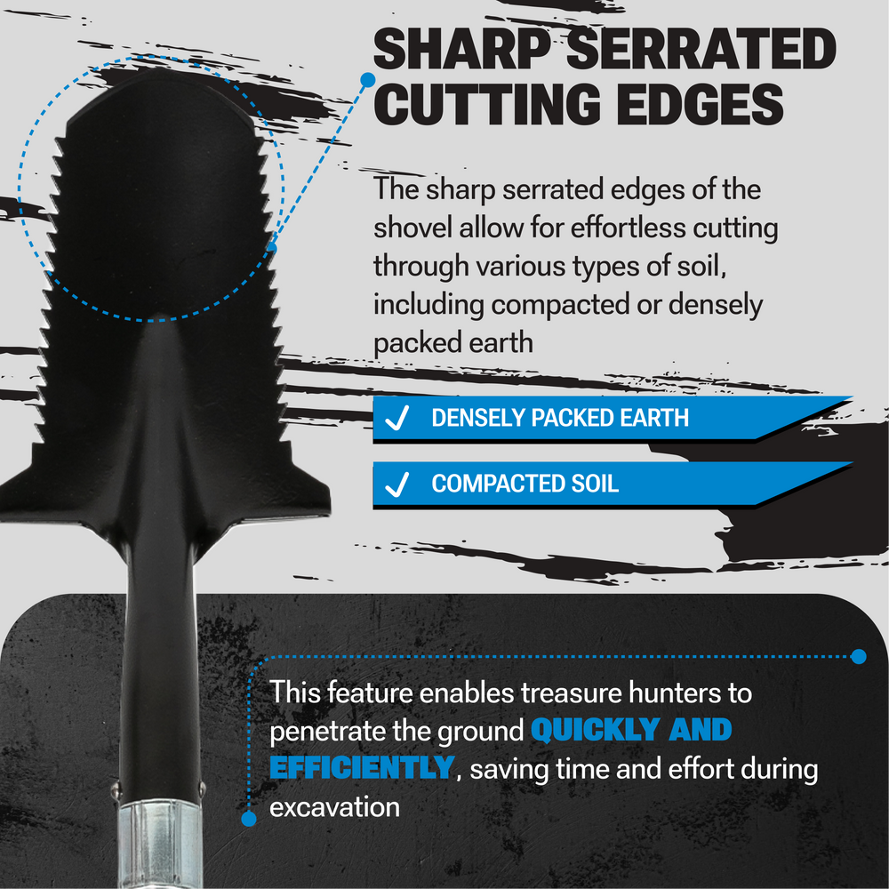 Carbon Metal Detecting Shovel