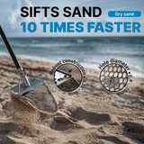 CKG 11x8 Sand Scoop with Carbon Handle