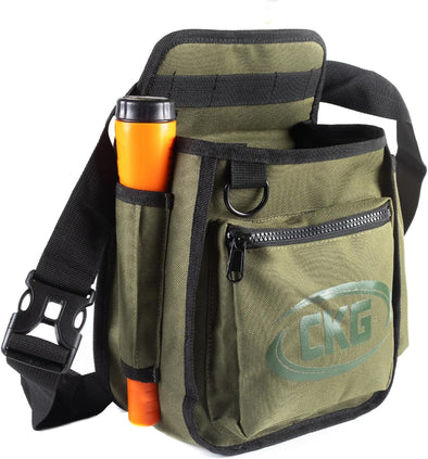 CKG Metal Detecting Bag Waist Digger Pouch Tools Bag for PinPointer
