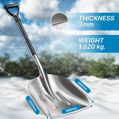 Aluminium Snow Shovel