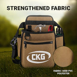 CKG Metal Detecting Finds Bag Waist Digger Pouch Tools, Khaki