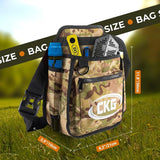 CKG Metal Detecting Finds Bag Waist Digger Pouch Tools, Сamo Pro