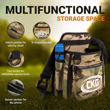 CKG Metal Detecting Finds Bag Waist Digger Pouch Tools, Сamo Pro