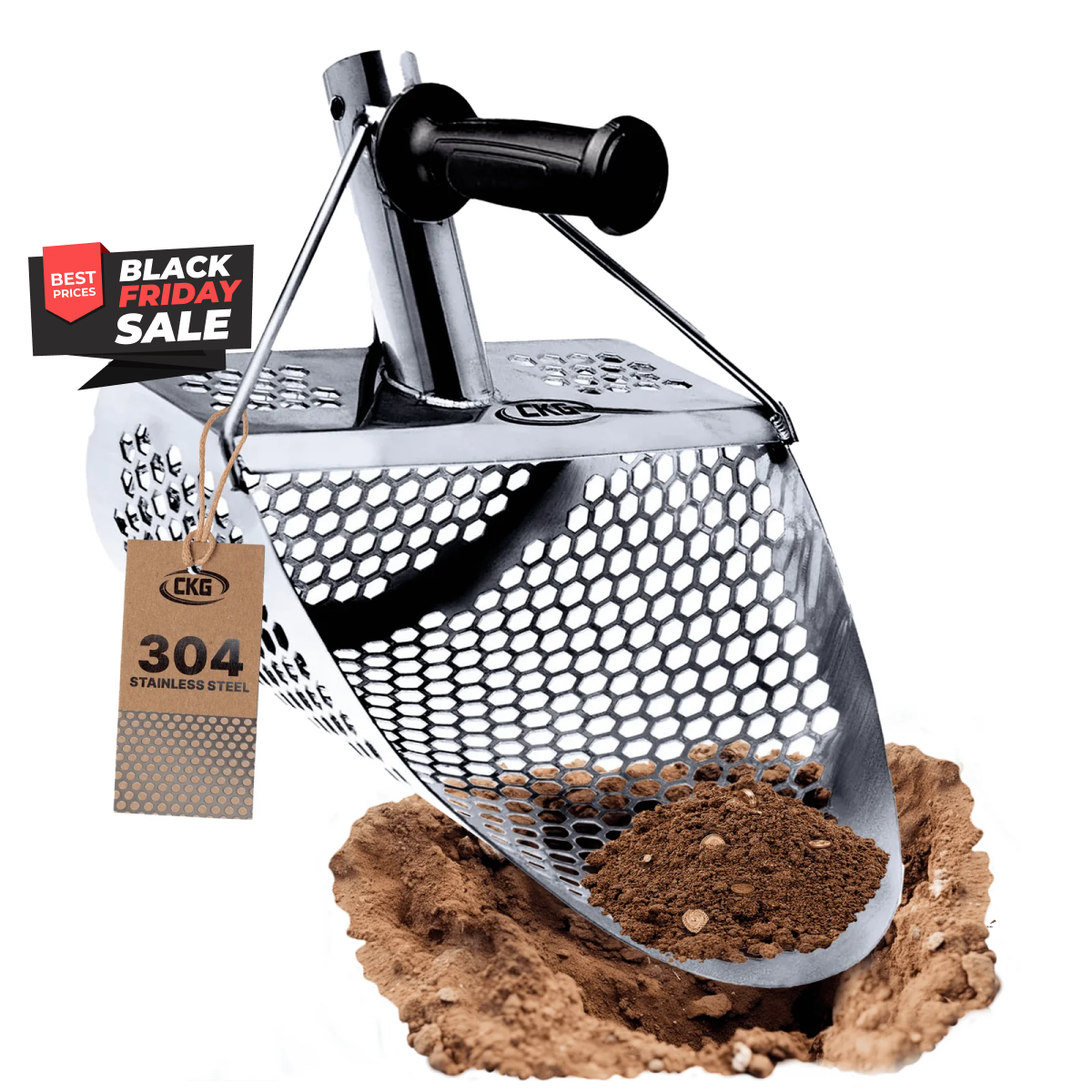 CKG 11x8 Sand Scoop