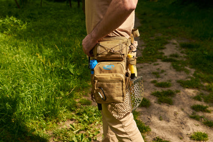 Khaki Metal Detecting Tool Bag – Tactical Waist Pouch