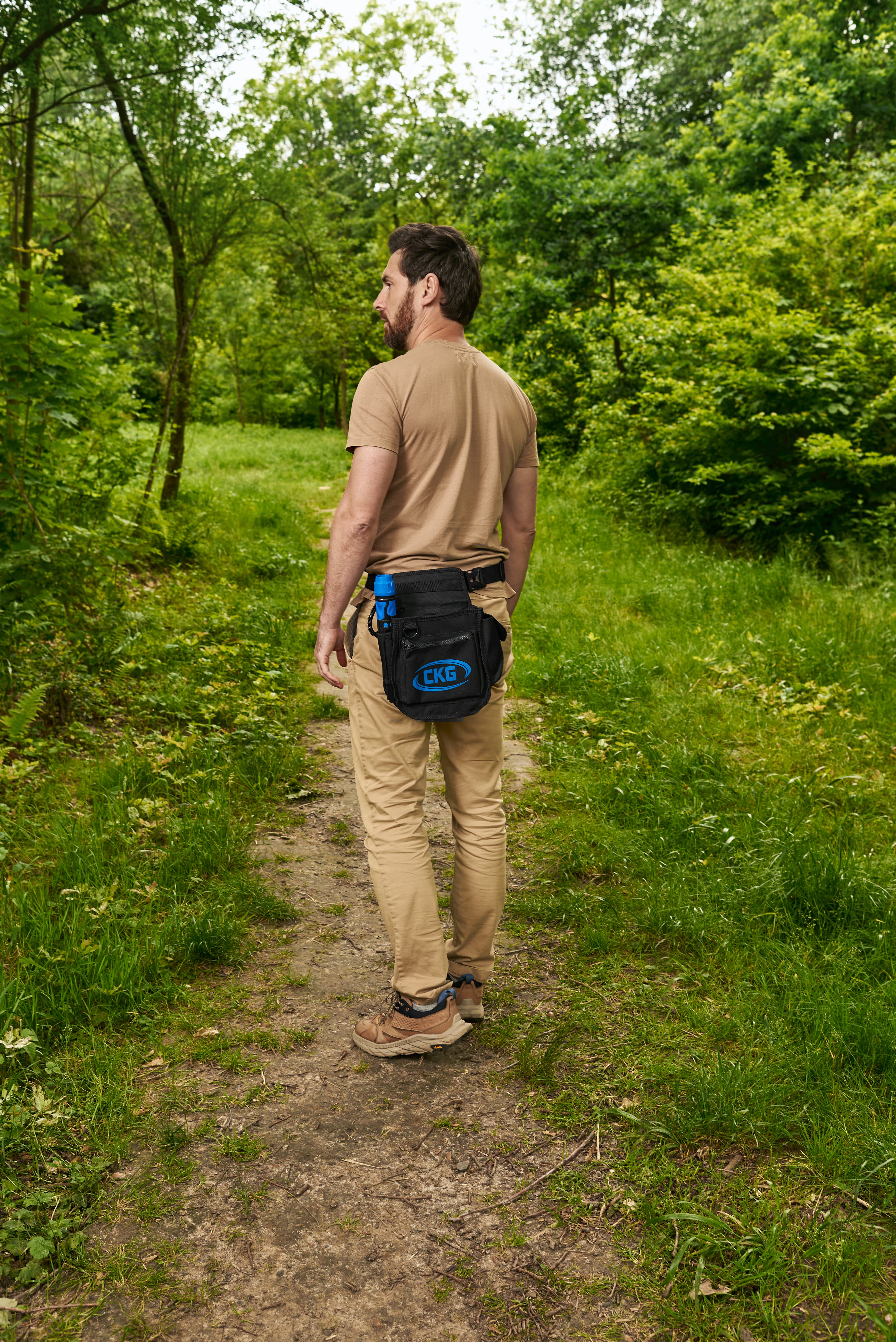 Tactical Waist Pouch for Metal Detecting