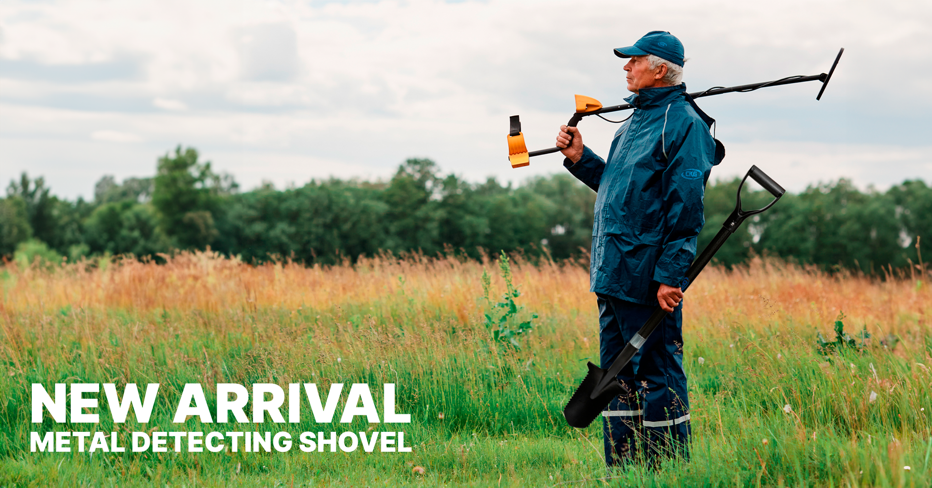 Detectorist out hunting