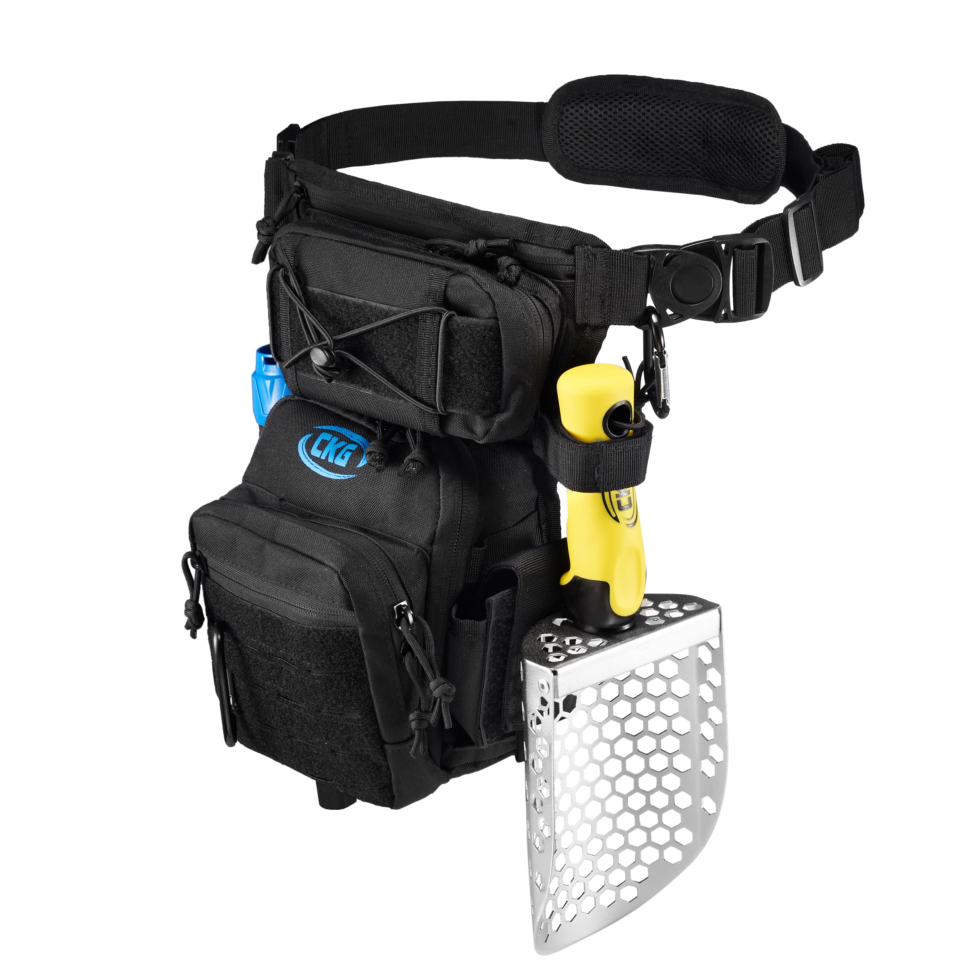 Tactical Waist Pouch for Metal Detecting