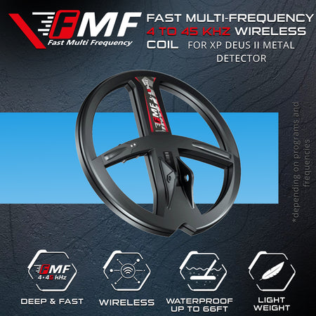 XP 11" FMF Search Coil for DEUS II & ICON - view 2