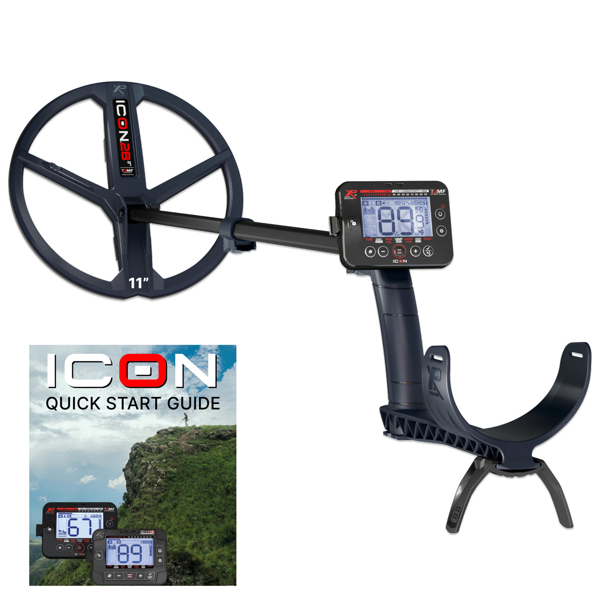XP ICON Metal Detector with 11" FMF Coil & Remote
