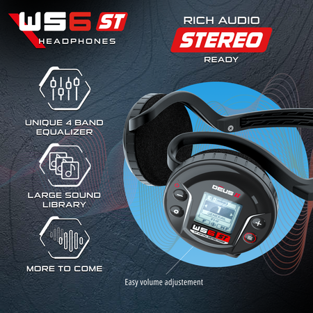 XP WS6 ST Wireless Headphones for DEUS II - view 3