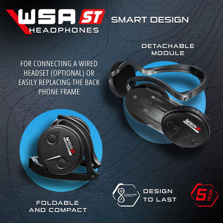 XP WSA ST Wireless Headphones for DEUS II & ICON - view 6