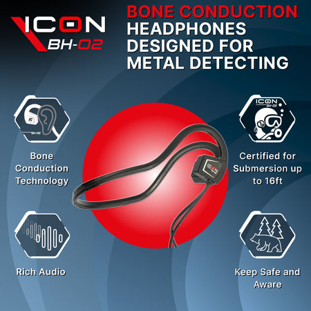 XP BH-02 Waterproof Bone Conduction Headphones for ICON - view 2