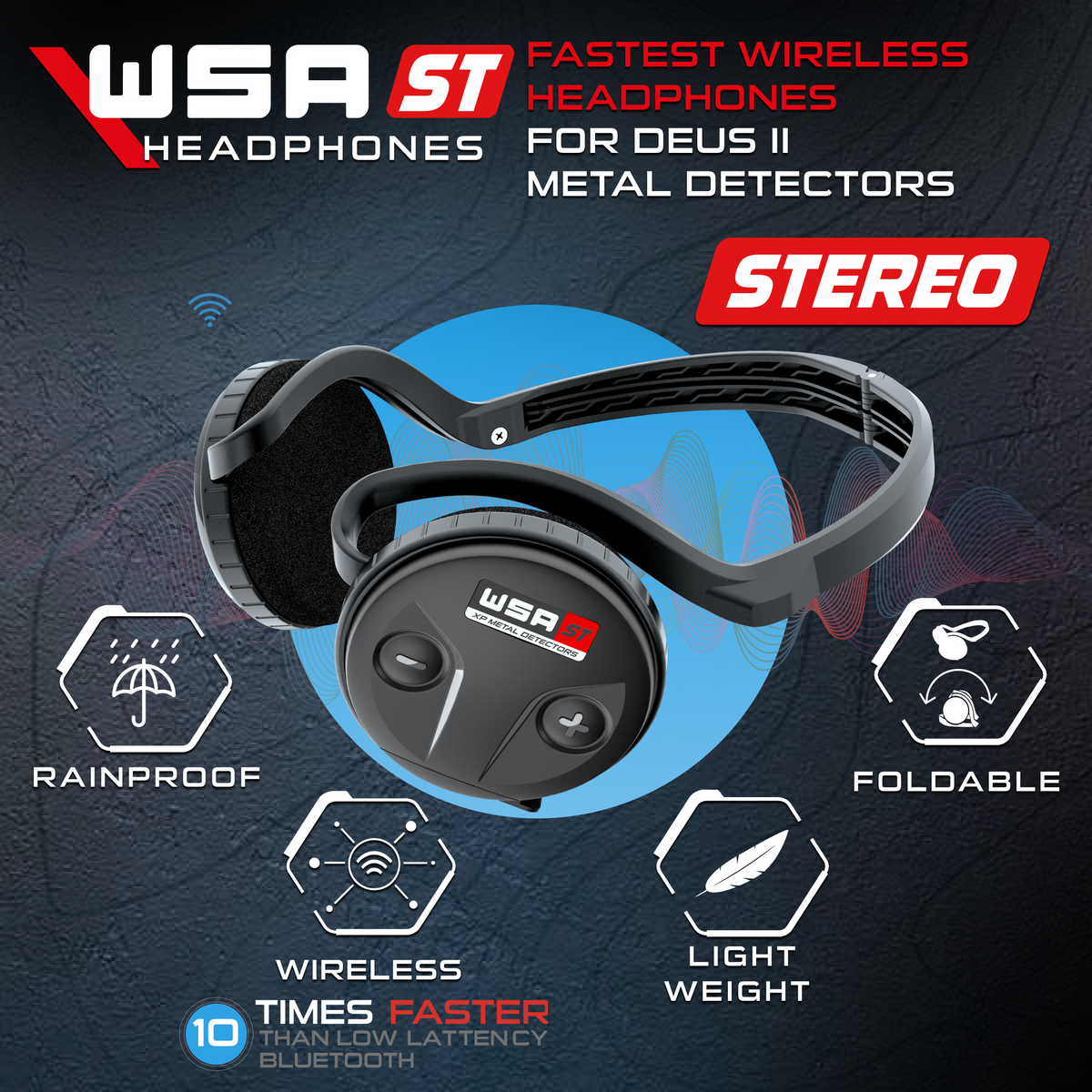 XP WSA ST Wireless Headphones for DEUS II & ICON - view 2