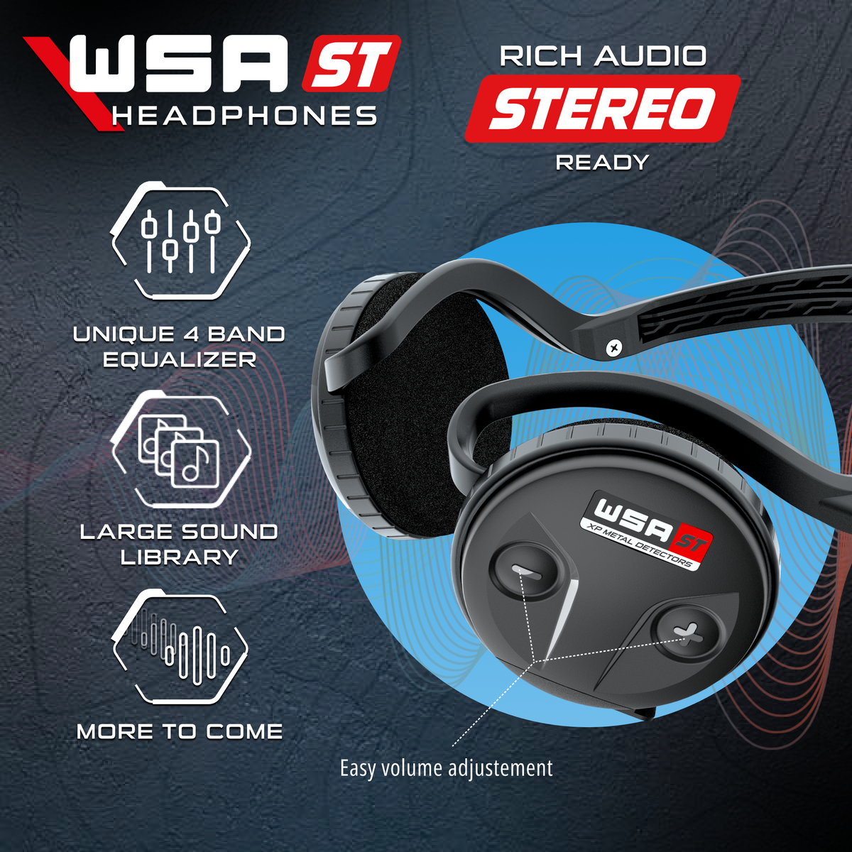 XP WSA ST Wireless Headphones for DEUS II & ICON - view 3