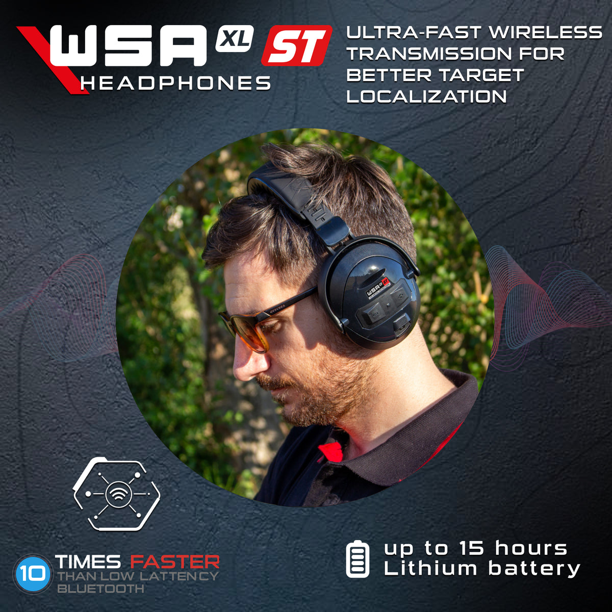 XP WSA XL ST Wireless Headphones for DEUS II & ICON - view 4