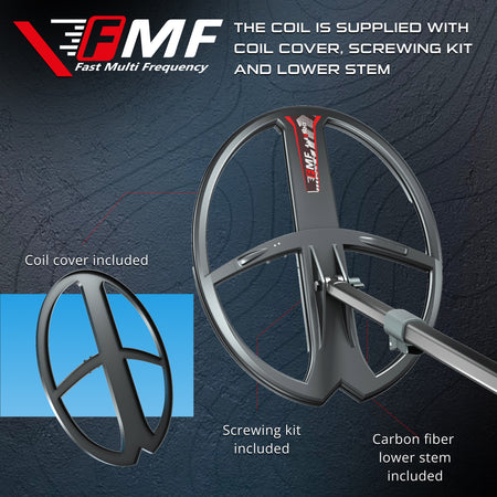 XP 13x11" FMF Search Coil for DEUS II & ICON - view 3