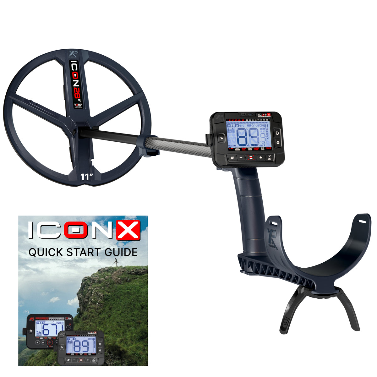 XP ICON X Metal Detector with 11" FMF Coil & Remote
