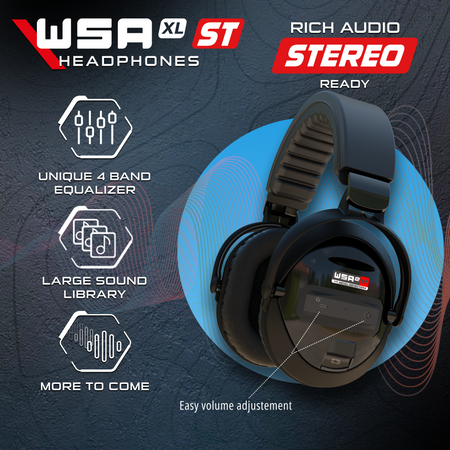 XP WSA XL ST Wireless Headphones for DEUS II & ICON - view 3