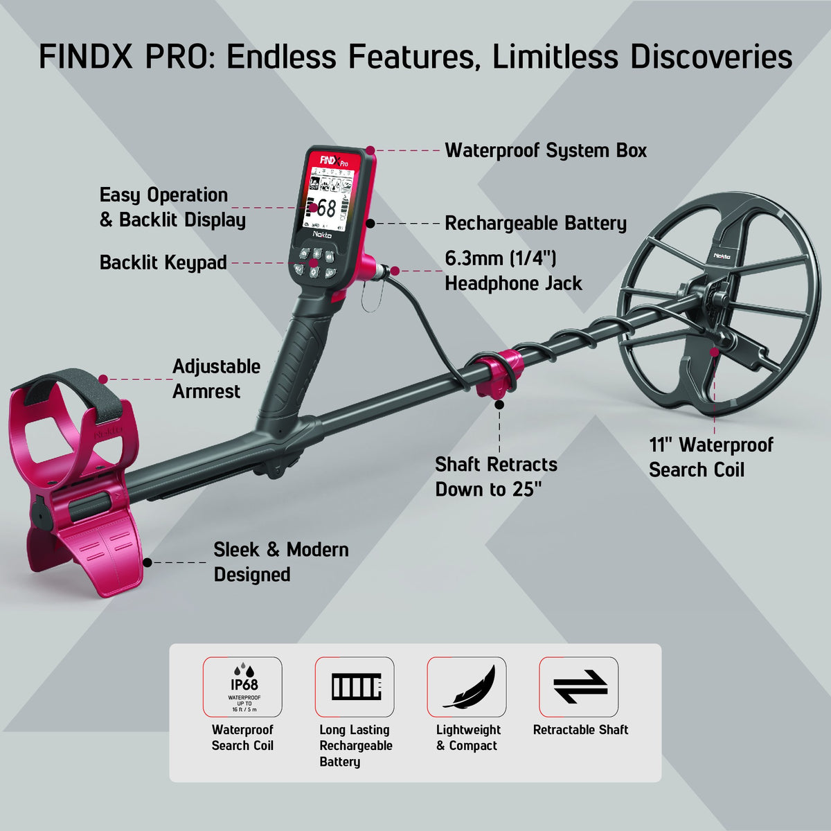 Nokta FindX Pro Metal Detector