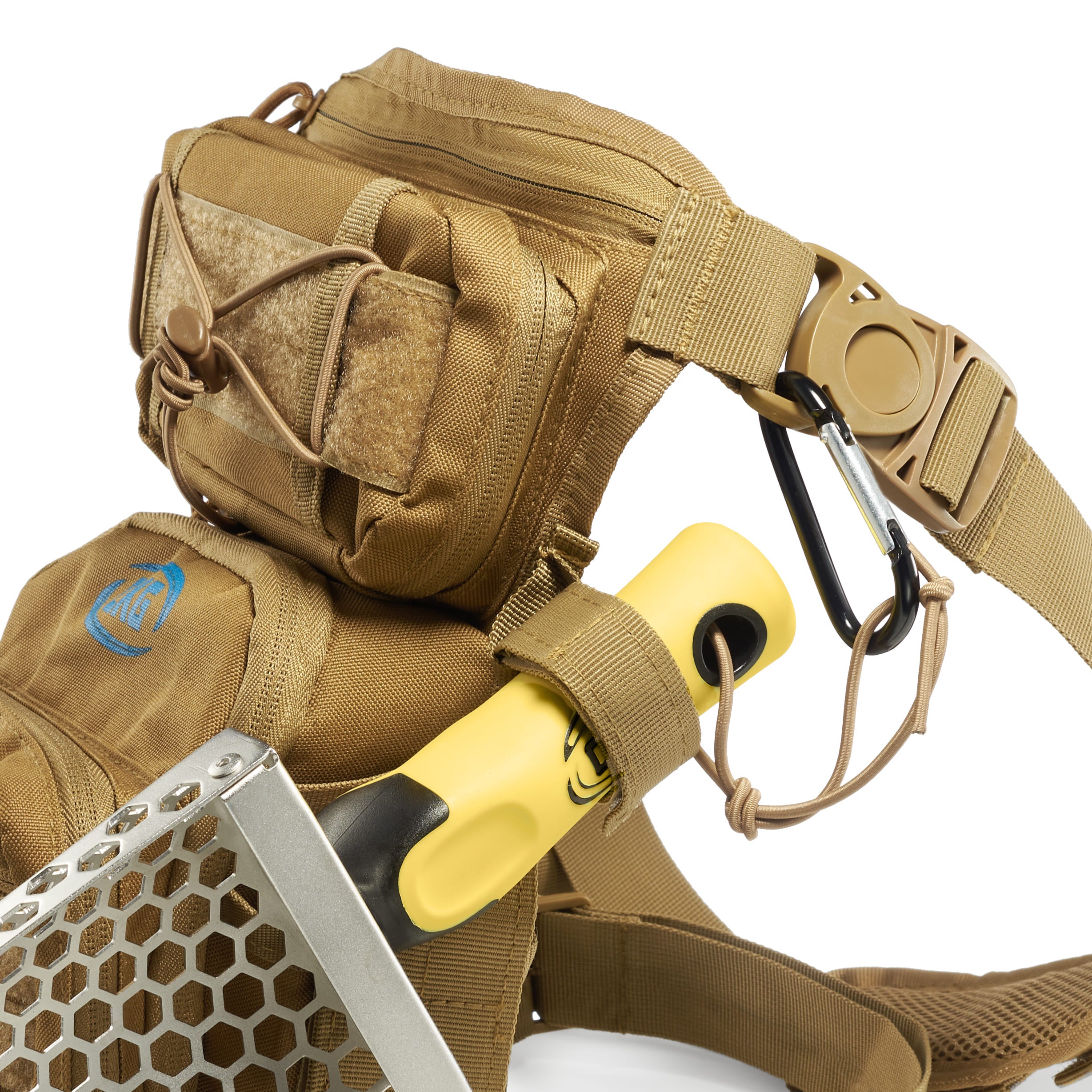 Khaki Metal Detecting Tool Bag – Tactical Waist Pouch
