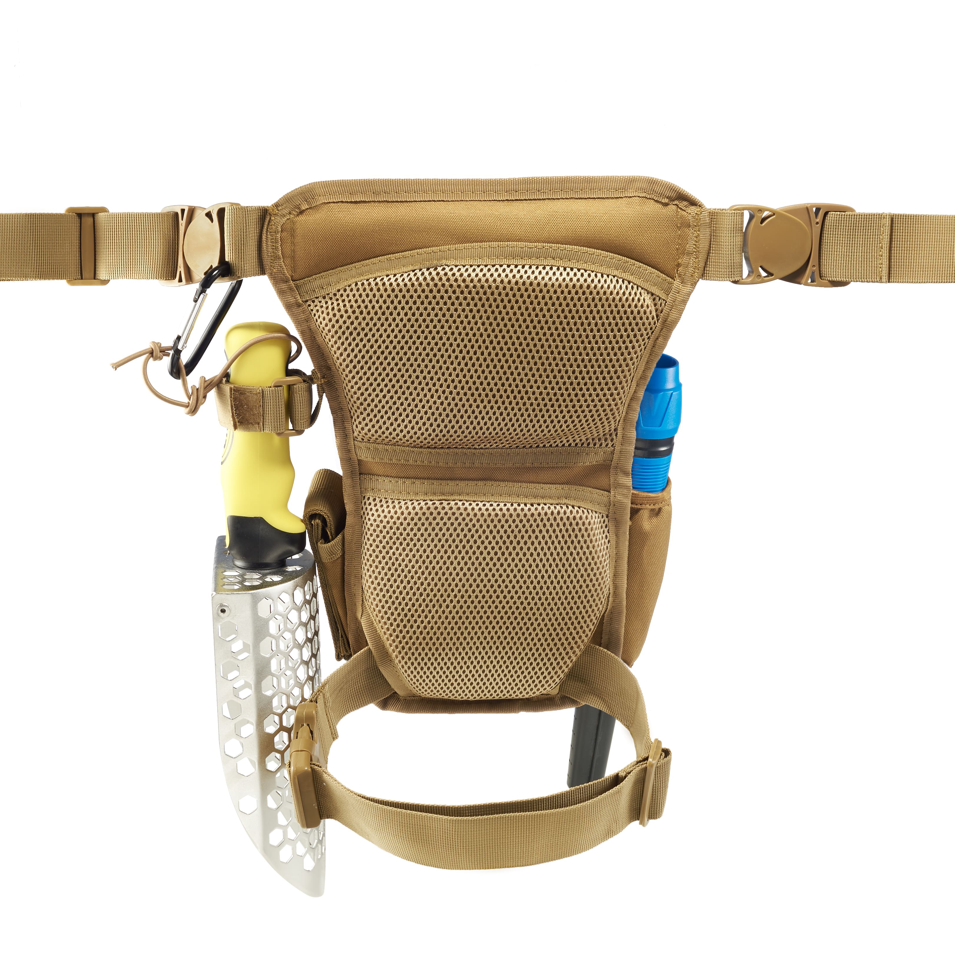 Khaki Metal Detecting Tool Bag – Tactical Waist Pouch