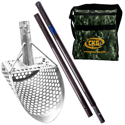 CKG 9x6 Sand Scoop with Carbon Handle