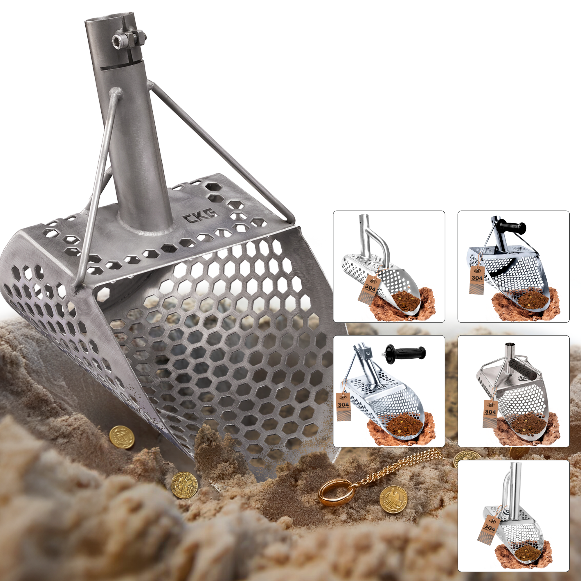 CKG Pro Beach Kit — Scoop + Shovel