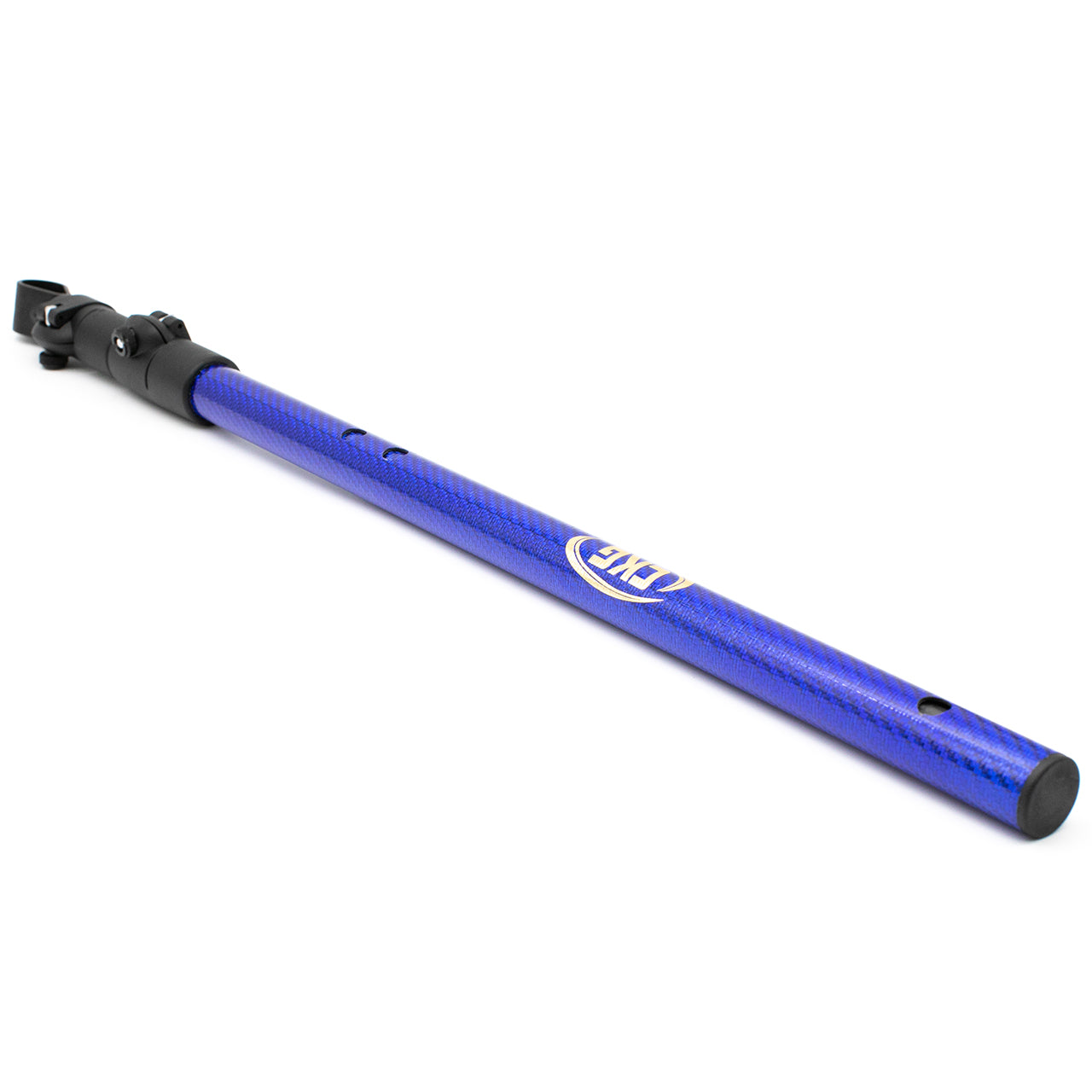 CKG Telescopic Carbon Shaft for Minelab Equinox Metal Detector Blue
