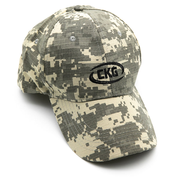 CKG Metal Detecting Cap Camo Baseball Hat Treasure Hunting Protection One Size Fits All with Adjustable Strap