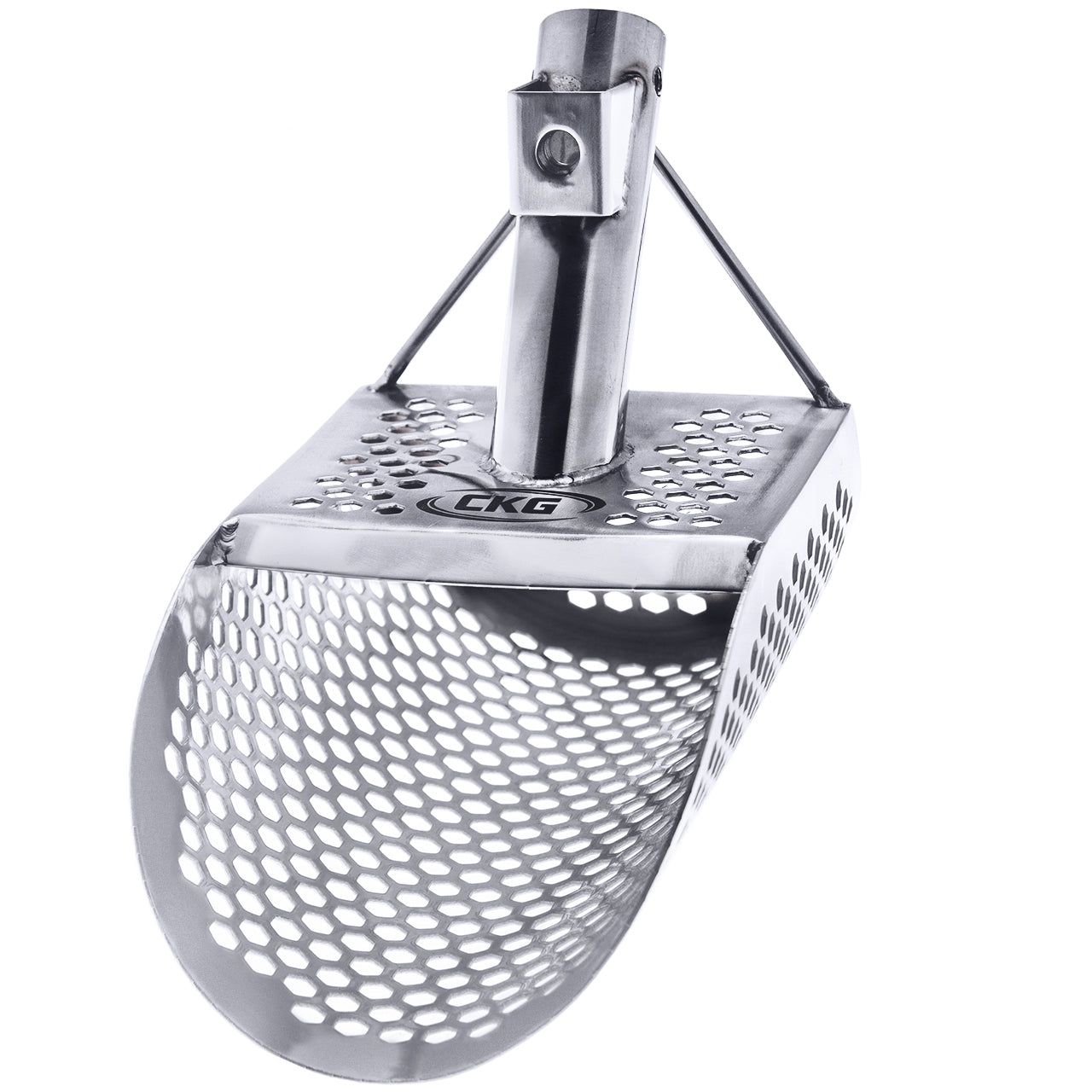 CKG 9 X 6 Sand Scoops Metal Detecting Shovel Sifter Scoop Stainless St –  ckgscoop